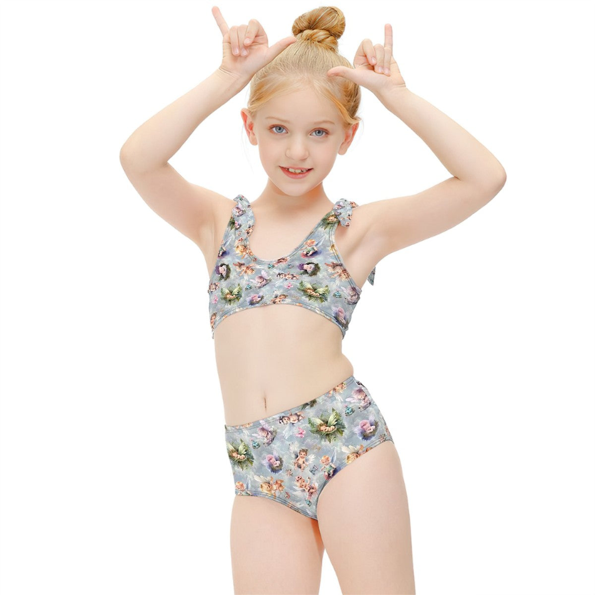 5 Fairy Designs Girl bikini swimsuits, Girl two piece swimsuit