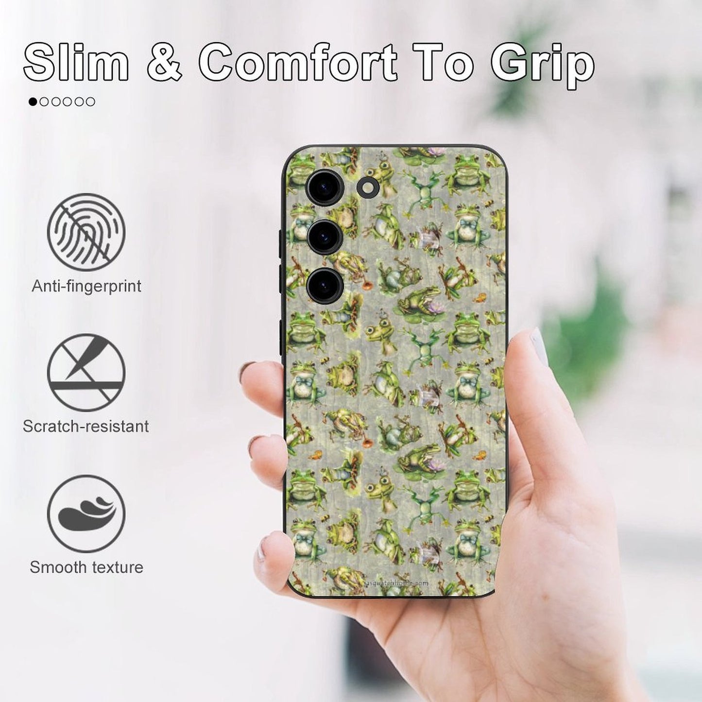 10 Animal Designs, Samsung S23 Series TPU Cell Phone Case