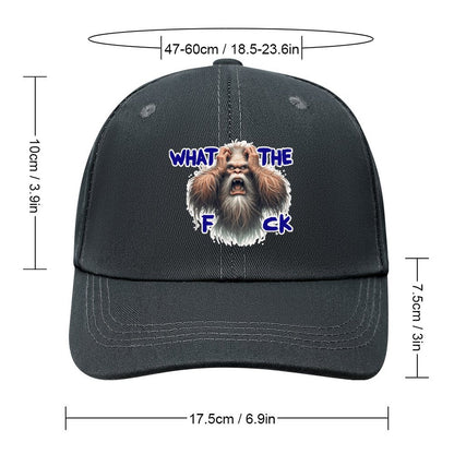 Bigfoot / Sasquatch, "WTF", Baseball Cap – 8 Colors