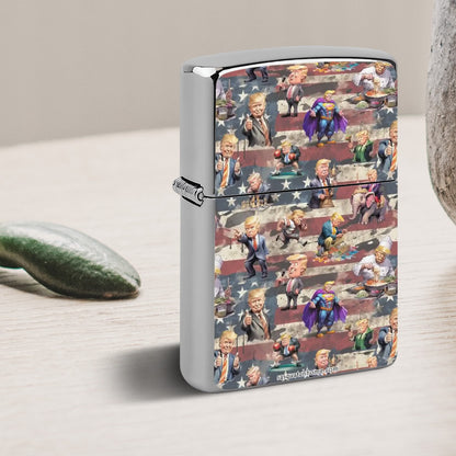 20 Donald Trump Designs, Metal Lighter Case
