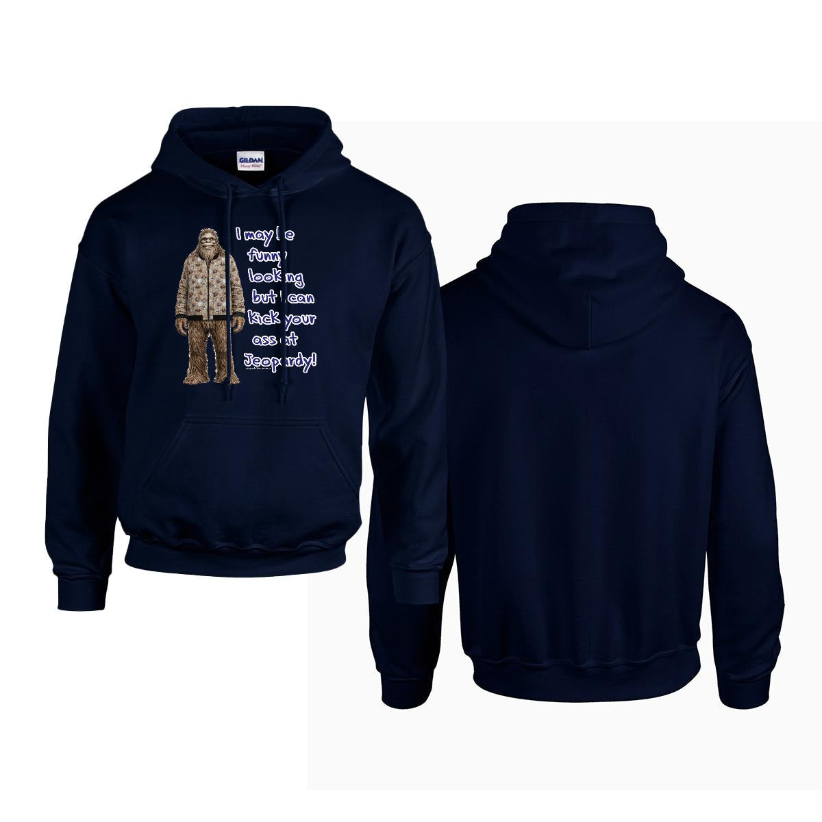 Sasquatch, Bigfoot Design, Gildan 18500 Poly-Cotton Hoodie