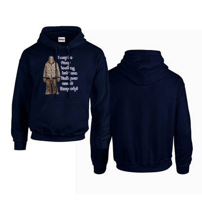 Sasquatch, Bigfoot Design, Gildan 18500 Poly-Cotton Hoodie