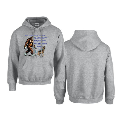 Sasquatch, Bigfoot Design, Gildan 18500 Poly-Cotton Hoodie