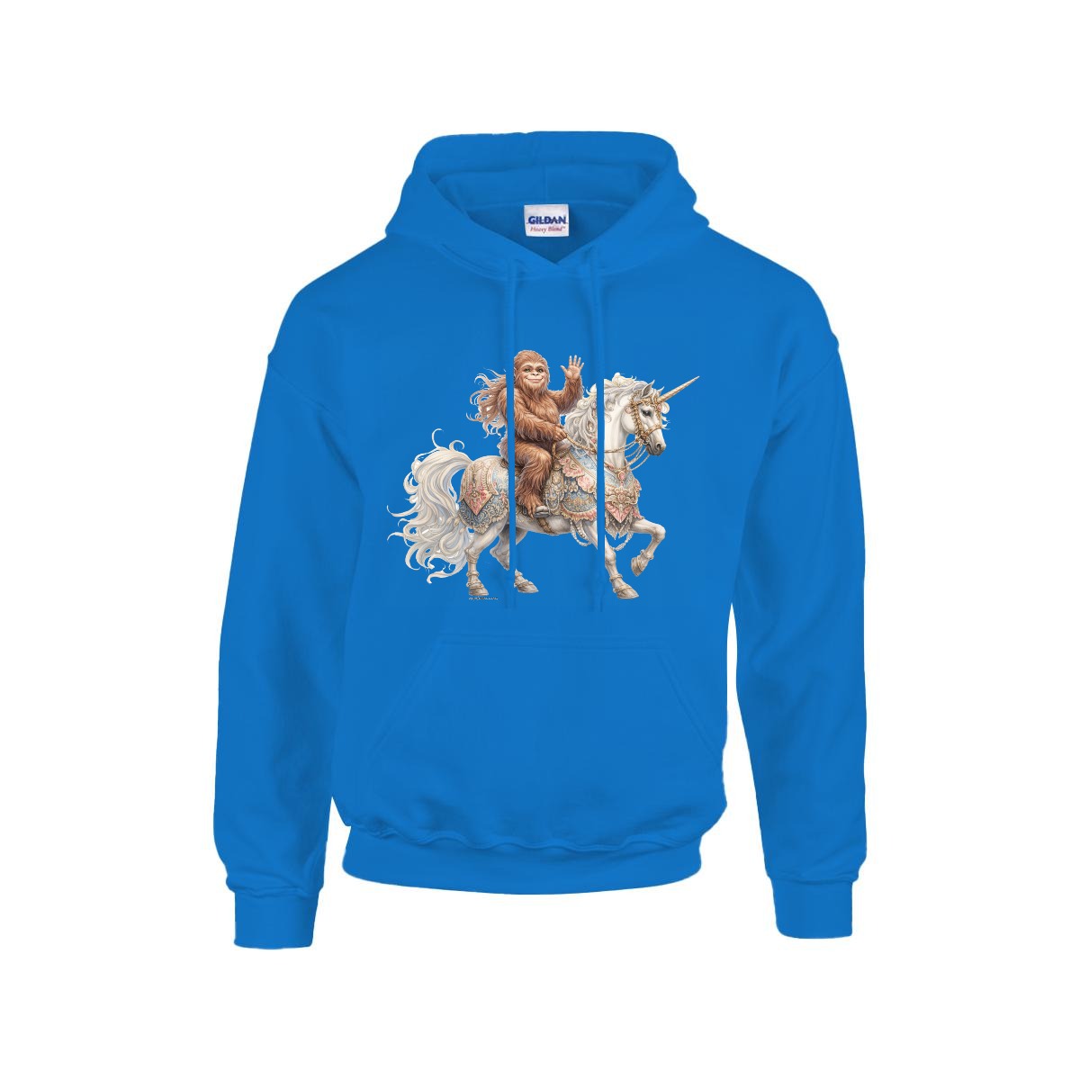 Sasquatch, Bigfoot Design, Gildan 18500 Poly-Cotton Hoodie