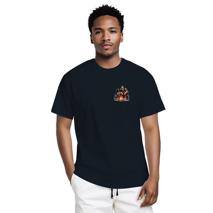 Sarcastic Sasquatch Short Sleeve 100% Cotton T-shirt- Double Sided