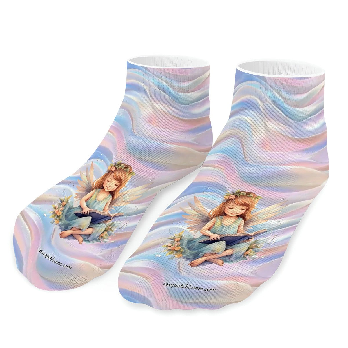 Fairy, 8” Poly Ankle Socks
