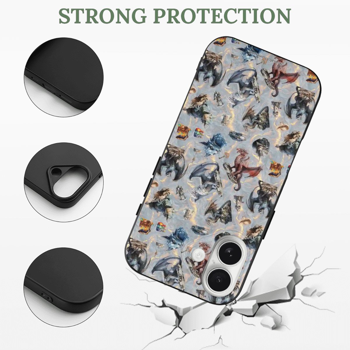 20 Misc Designs, iPhone 17 Thermoplastic Polyurethane Phone Case