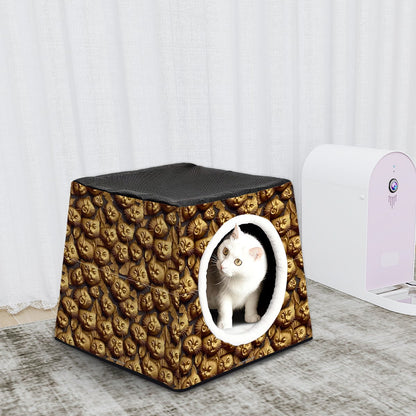 Gold Cats, Space Capsule Pet Bed