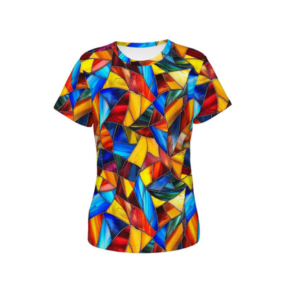 Women's Short-Sleeve T-Shirt, Deco Design