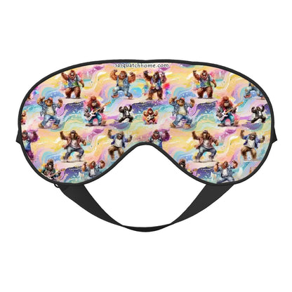 Boogie Sasquatch Soft Eye Polyester Eye Mask Light Blocker