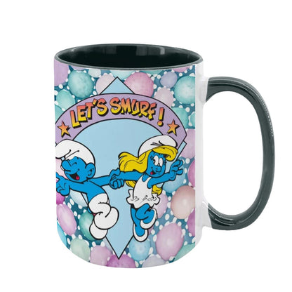 Smurf, Large 15 Ounce Colorful Mugs – Made In USA