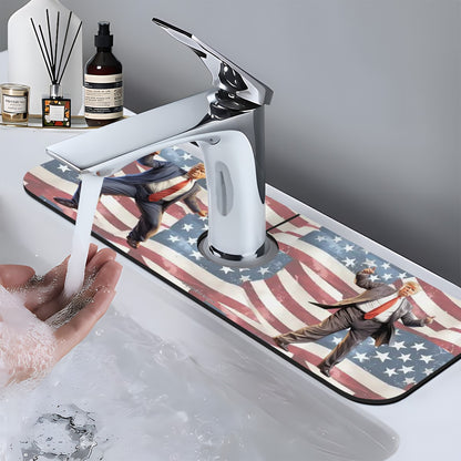 Donald Trump Dancing, Faucet Mat