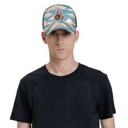 Bigfoot, Sasquatch, "Jesus loves you", Baseball Cap, hat, Polyester Twill