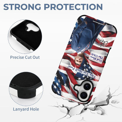 Charlie Kirk Memorial Microfiber Case for iPhone 16 Series