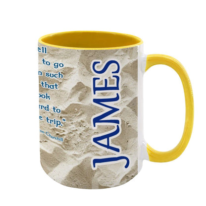 Sarcastic Sasquatch "Tact is the..", Large 15 Ounce Colorful Mugs – Made In USA