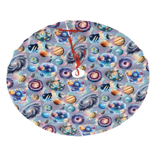 20 Awesome Designs, Plush Christmas Tree Skirt