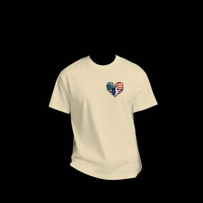 Sarcastic Sasquatch Short Sleeve 100% Cotton T-shirt- Double Sided