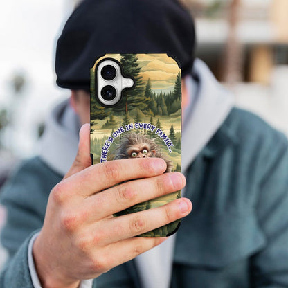 Bigfoot / Sasquatch "There's one in..", Microfiber iPhone 16 Cases