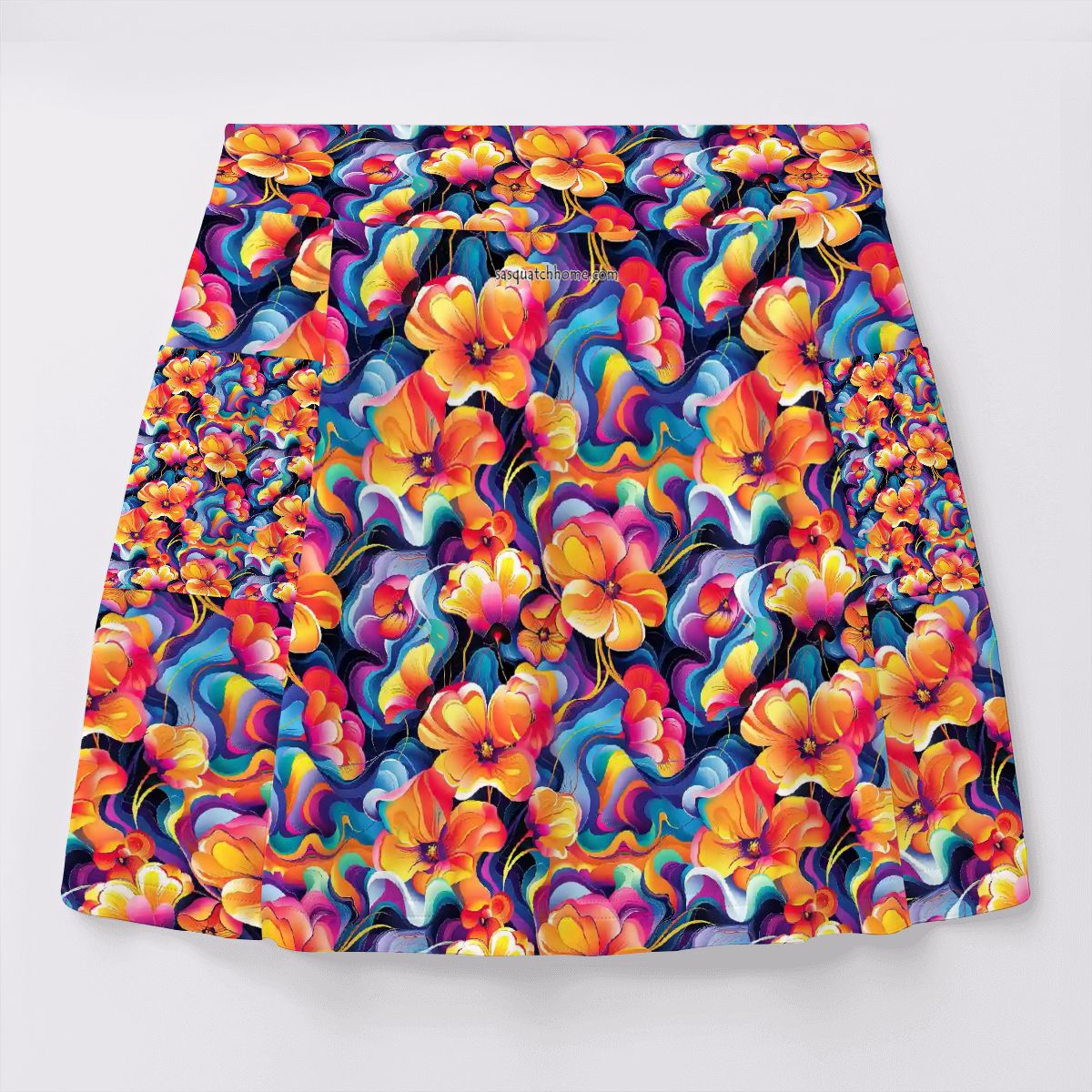 Bigfoot / Sasquatch Tennis, Women’s Milk Silk Sports Skorts with Pockets