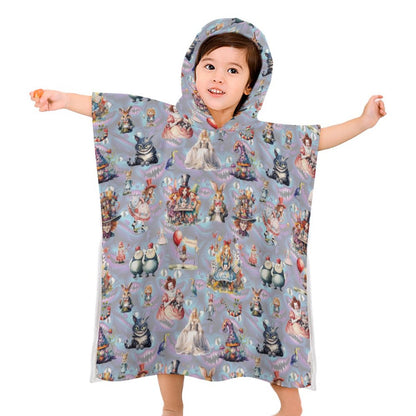 Terry Cloth Hooded Towel for Kids, Children
