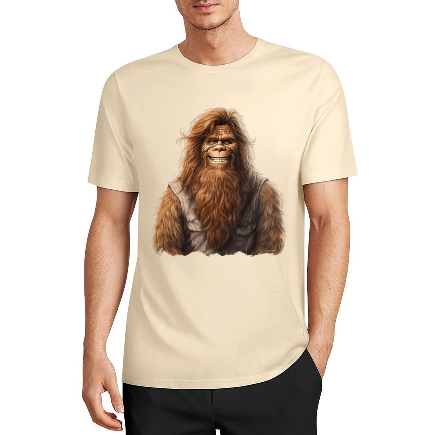 Bigfoot - Sasquatch Hillbillie Short Sleeve Cotton T-Shirt