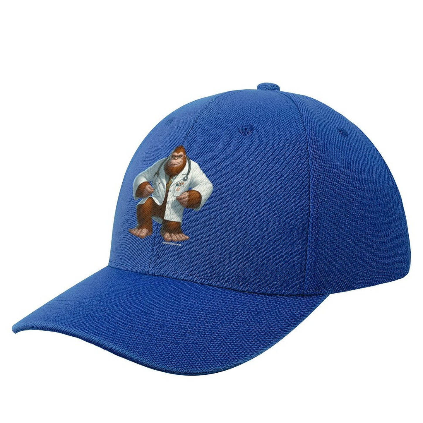 Bigfoot, Sasquatch Doctor Polyester Baseball Cap