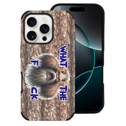 Bigfoot / Sasquatch "WTF", Microfiber iPhone Case for iPhone 16 Series