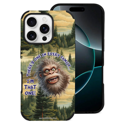 Bigfoot / Sasquatch "There's one in..", Microfiber iPhone 16 Cases