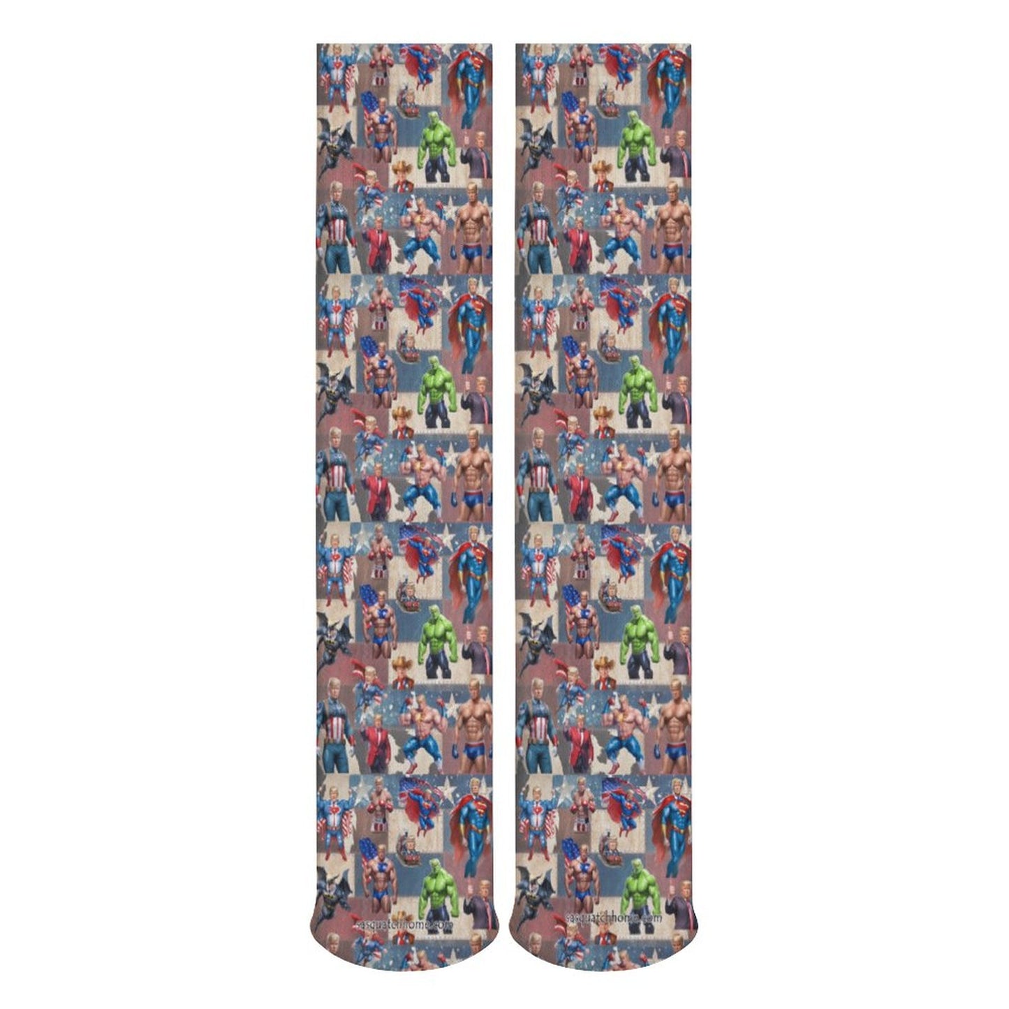 20 Donald Trump Designs, 15.5 Inch Tube Socks