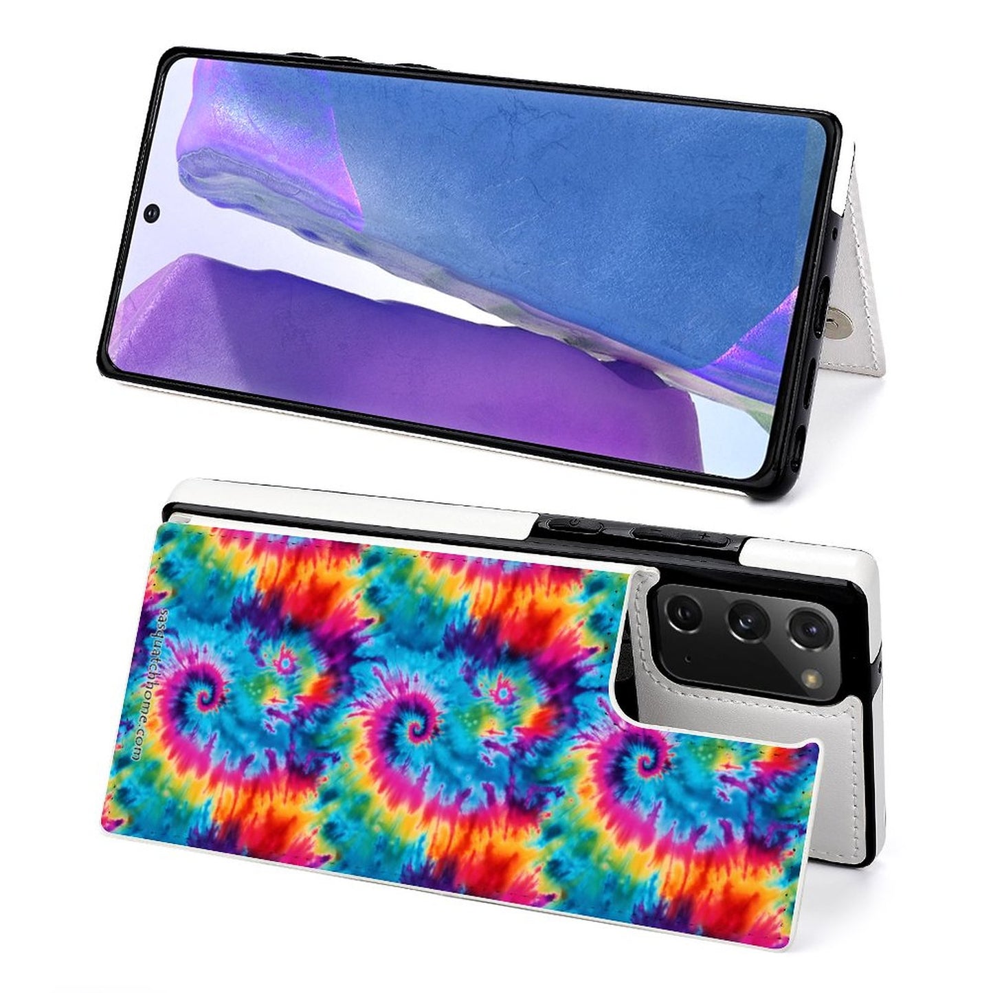 Samsung Note20 Flip Phone Cases - Tie Dye 19 Designs
