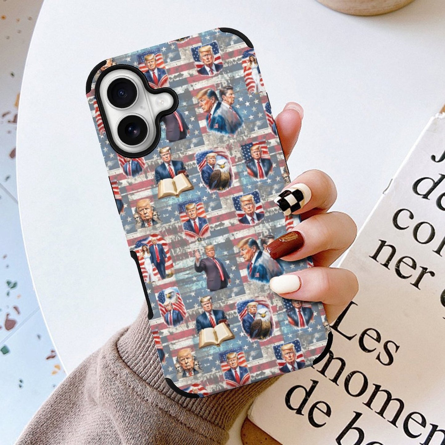 20 Donald Trump Designs, Microfiber iPhone 16 Cases