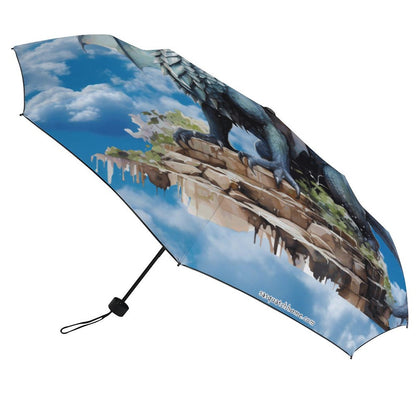 Manual Triple Folding Umbrella with Pattern Outside ZYS02-8K