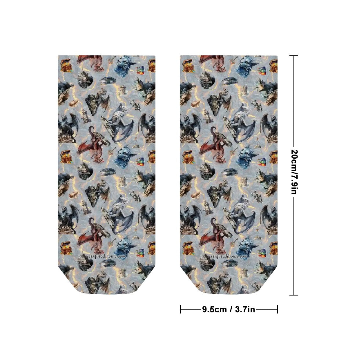 8” Poly Ankle Socks