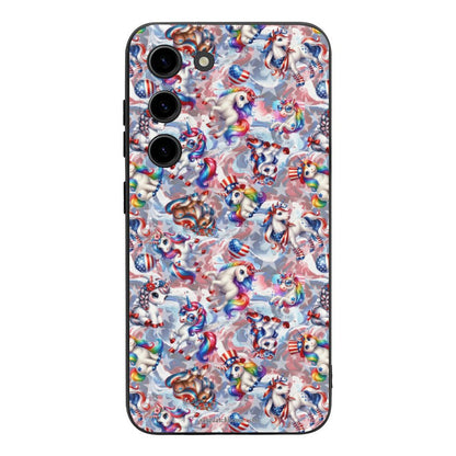 8 Patriot Designs, Samsung S23 Series TPU Cell Phone Case