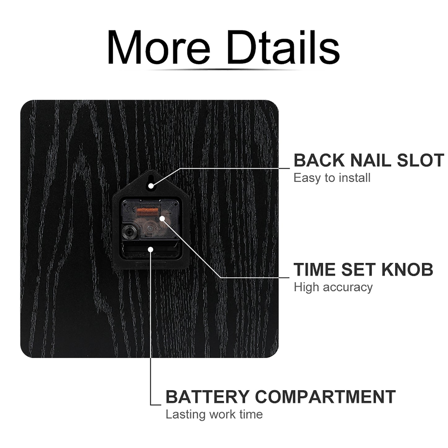 Solar System Square Wall Clock