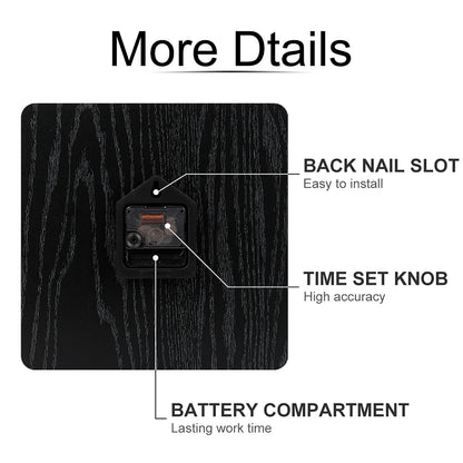 Auto Mechanic Square Wall Clock