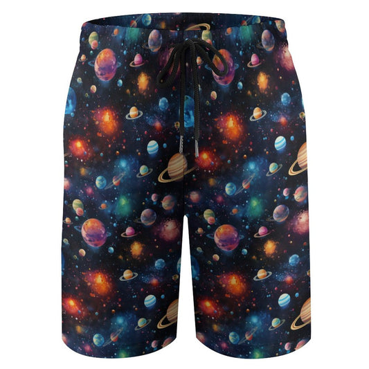 12 Outer Space Designs, Children’s Beach Pants, Swim Shorts