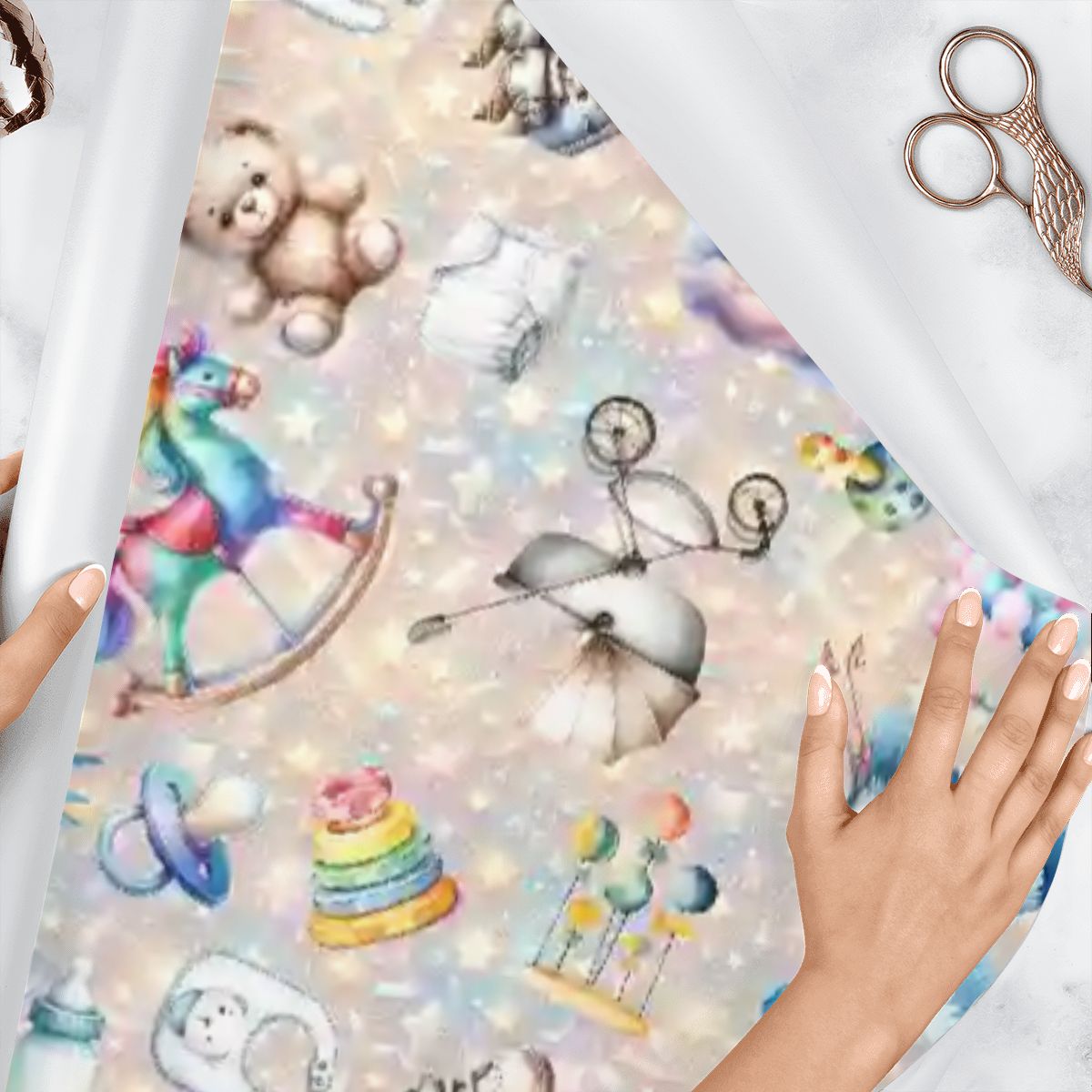 Toddler Birthday, 3 Pack Gift Wrapping Paper Sheets