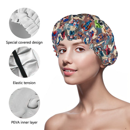 20 Donald Trump Designs, Reusable Shower Cap