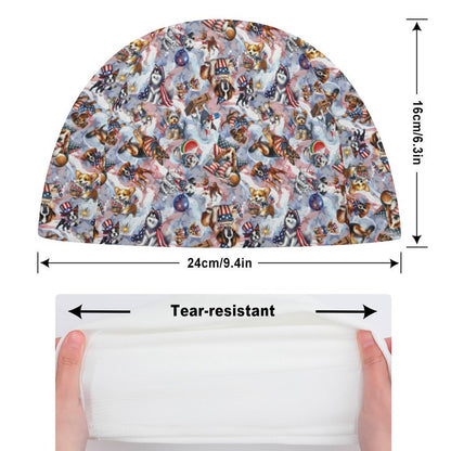 8 Patriot Designs, Adult Swimming Cap