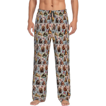 Sasquatch Men's pajama Pants Sasquatch Bigfoot