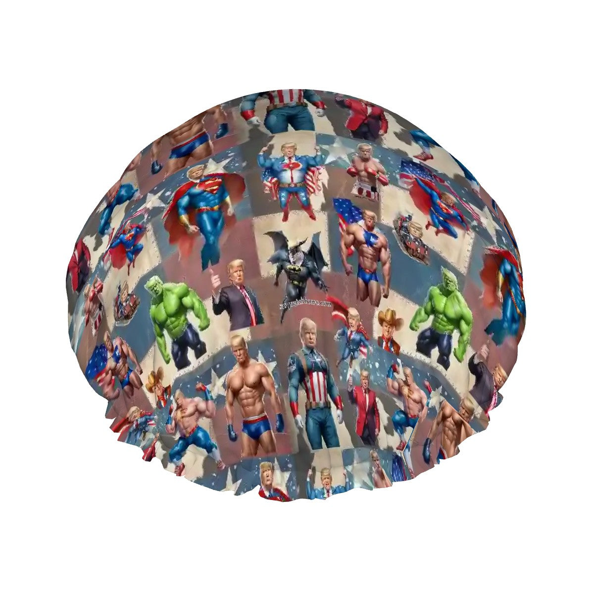 20 Donald Trump Designs, Reusable Shower Cap