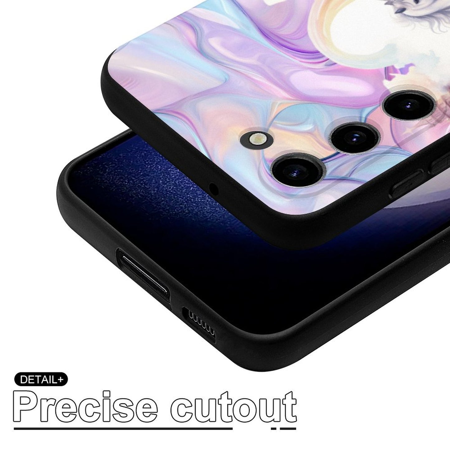 Unicorn, Samsung S23 Series TPU Cell Phone Case