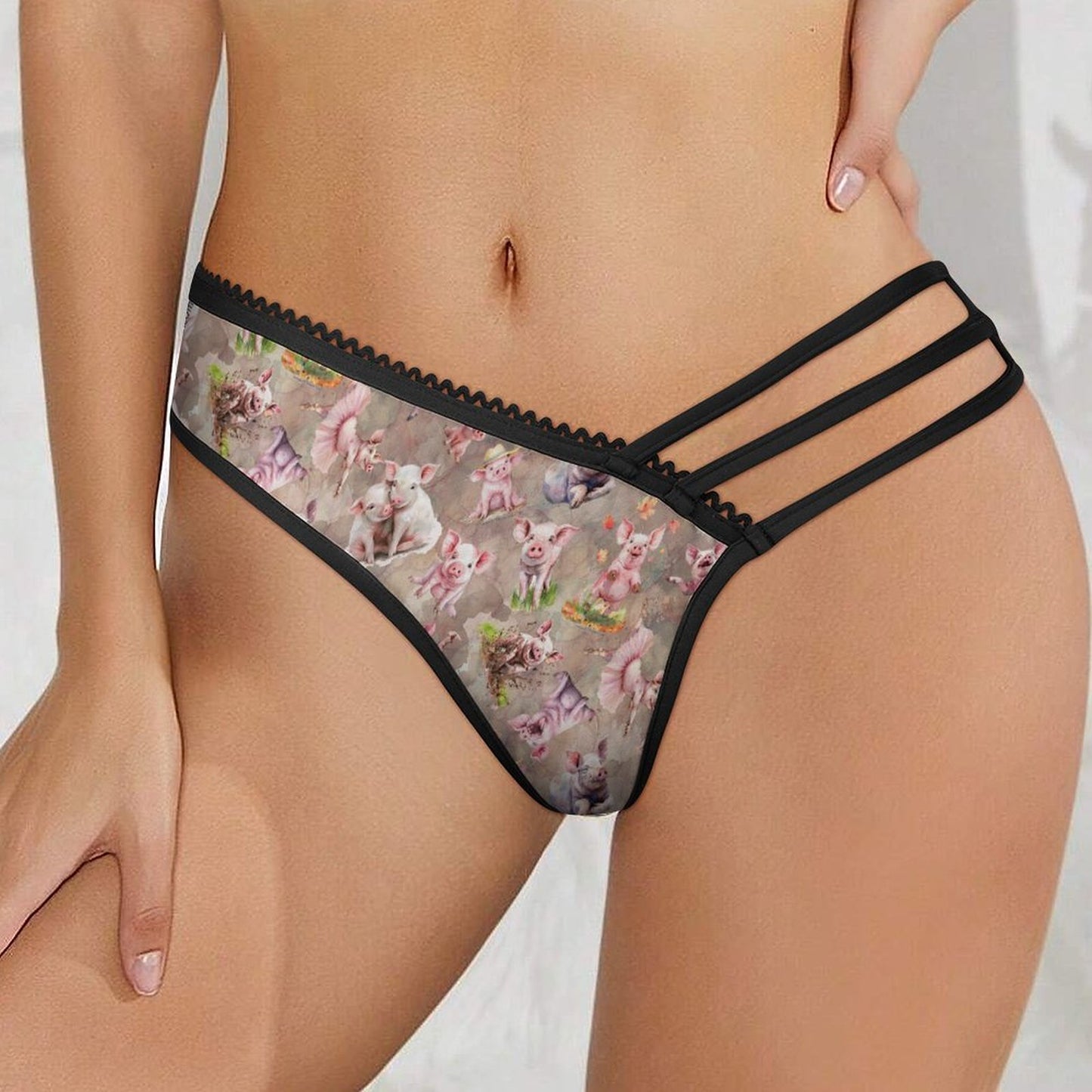 10 Animal Designs, Sexy G String for Women