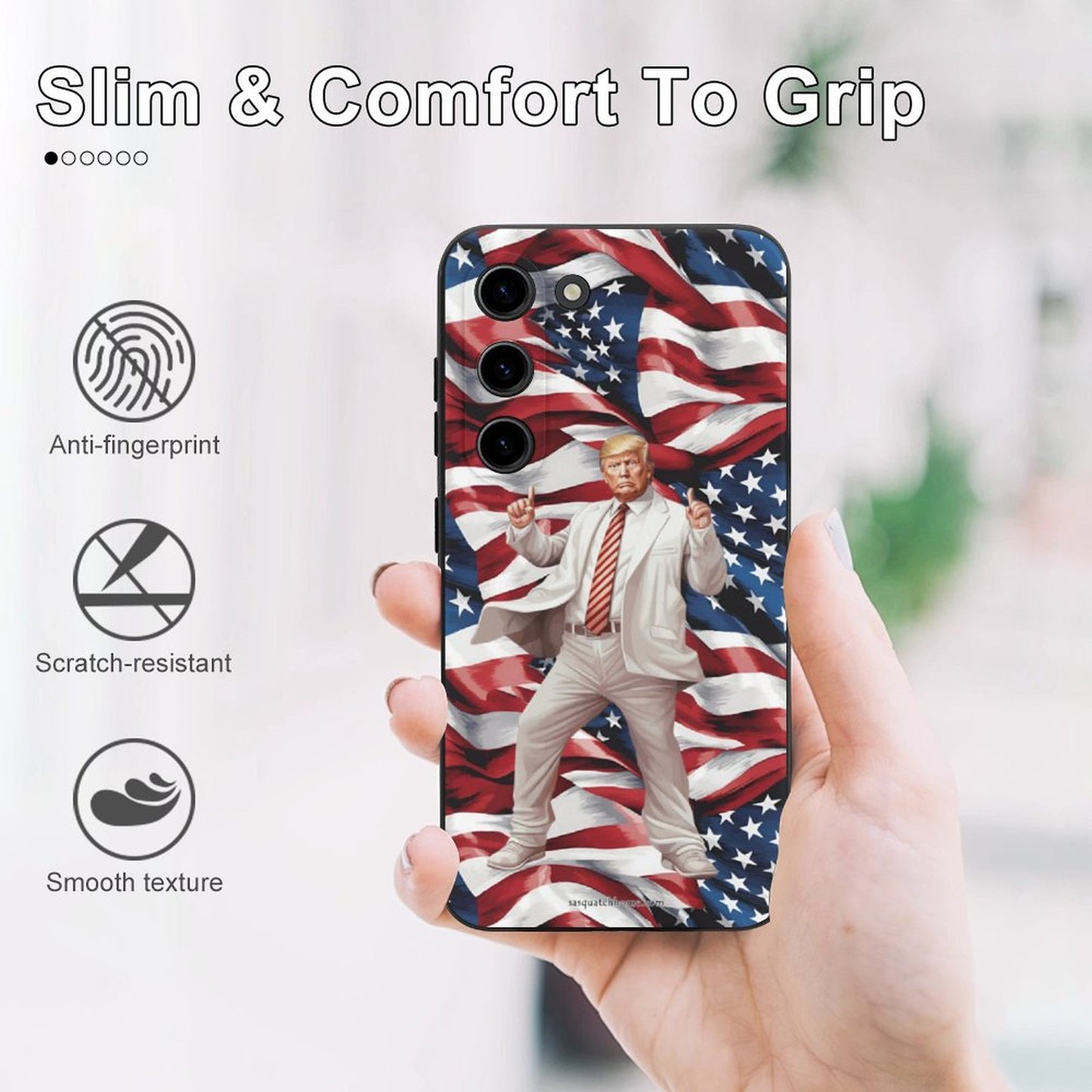 Donald Trump Dance, Samsung S23 Series TPU Cell Phone Case