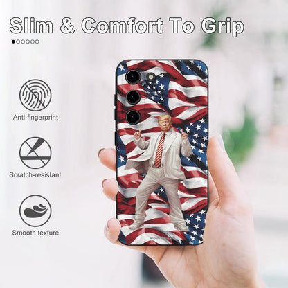 Donald Trump Dance, Samsung S23 Series TPU Cell Phone Case