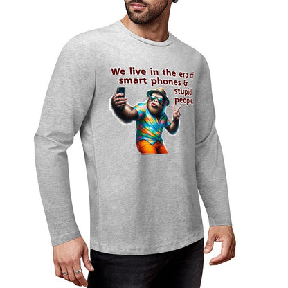 Bigfoot / Sasquatch "We Live in an Era...", Cotton Unisex Long Sleeve T-shirt