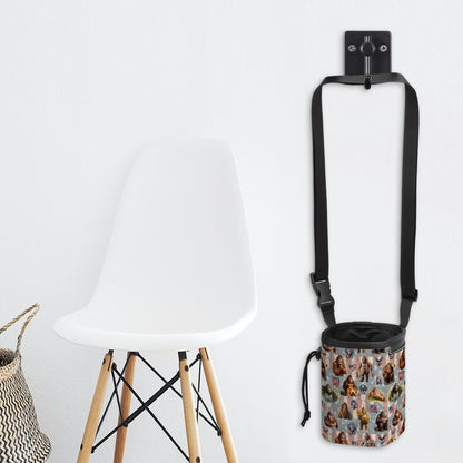 Bigfoot / Sasquatch Themed Pet Toy & Treat Pouch