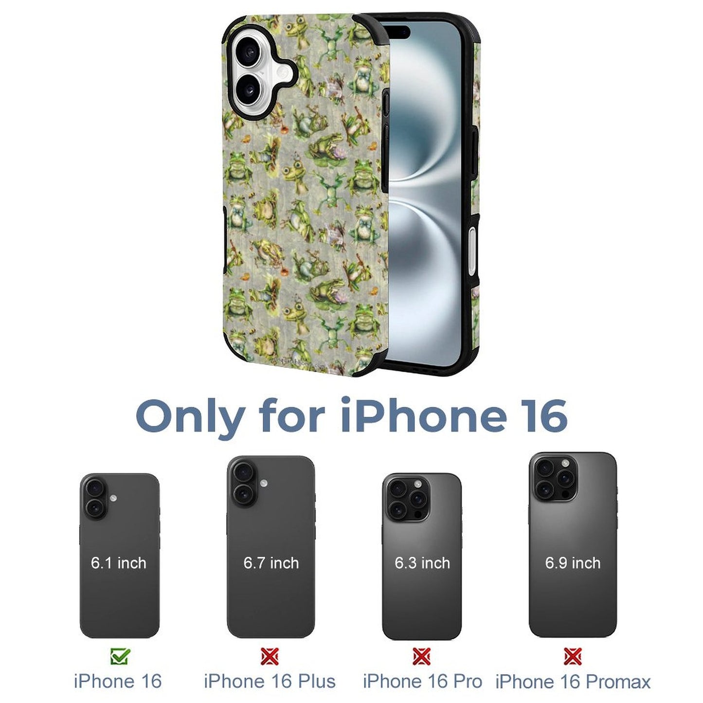 10 Animal Designs, Microfiber iPhone 16 Cases
