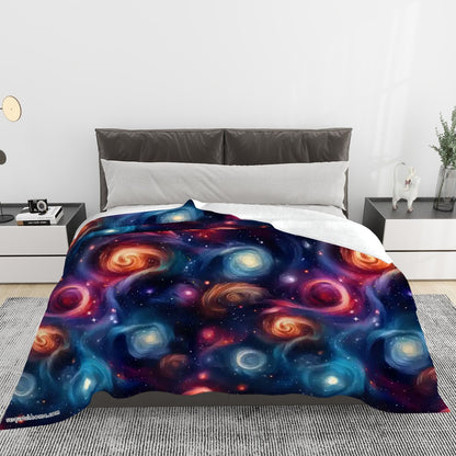 12 Galaxy / Outer Space Designs, Soft Flannel Blanket